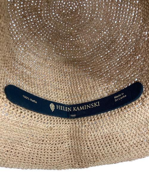 HELEN KAMINSKI（ヘレンカミンスキー）HELEN KAMINSKI (ヘレンカミンスキー) ラフィアハット ベージュの古着・服飾アイテム