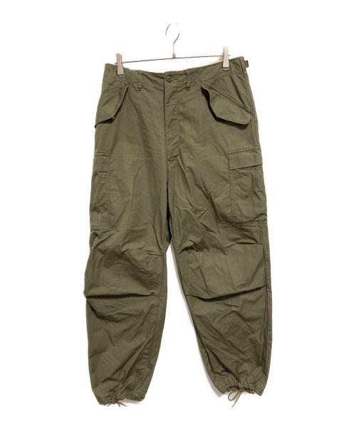 WOOLRICH（ウールリッチ）WOOLRICH (ウールリッチ) リップストップカーゴパンツ オリーブ サイズ:Sの古着・服飾アイテム