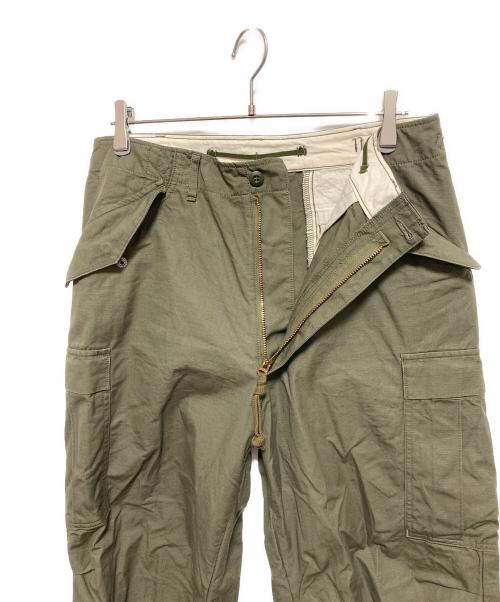 WOOLRICH（ウールリッチ）WOOLRICH (ウールリッチ) リップストップカーゴパンツ オリーブ サイズ:Sの古着・服飾アイテム