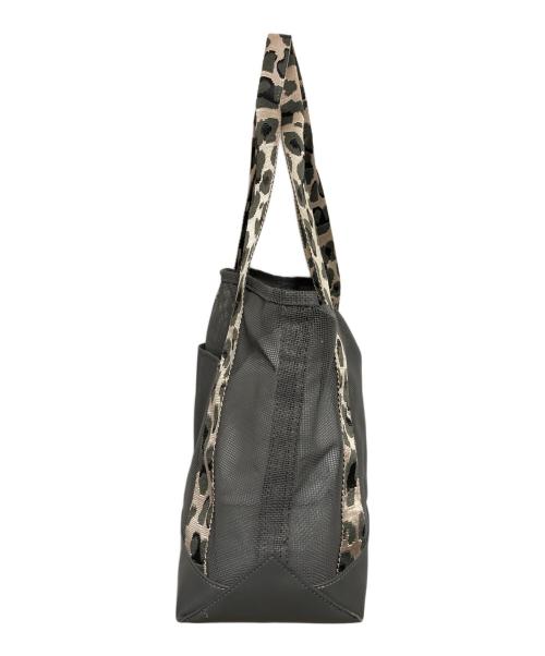 BARNYARDSTORM（バンヤードストーム）BARNYARDSTORM (バンヤードストーム) ジャガードテープメッシュトート グレーの古着・服飾アイテム