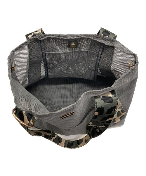 BARNYARDSTORM（バンヤードストーム）BARNYARDSTORM (バンヤードストーム) ジャガードテープメッシュトート グレーの古着・服飾アイテム