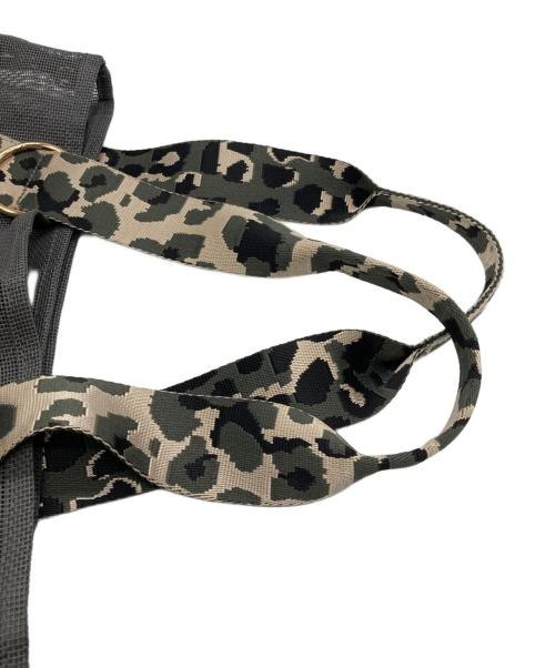 BARNYARDSTORM（バンヤードストーム）BARNYARDSTORM (バンヤードストーム) ジャガードテープメッシュトート グレーの古着・服飾アイテム