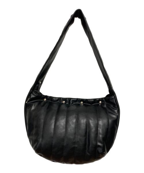 seyto（セイト）seyto (セイト) スタッズビックショルダーバッグ ブラックの古着・服飾アイテム