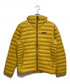 Patagoniaパタゴニア）の古着「Down Sweater Hoody」｜イエロー