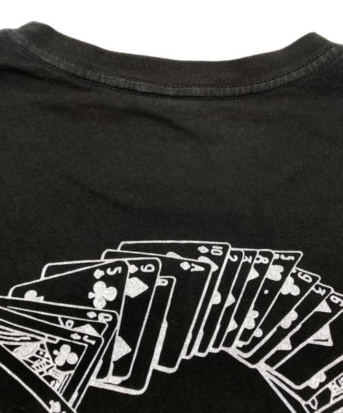 stussy（ステューシー）stussy (ステューシー) プリントTシャツ ブラック サイズ:Lの古着・服飾アイテム