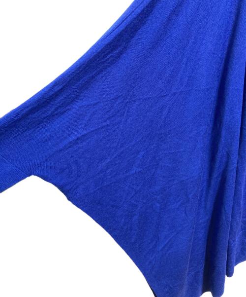 Vivienne Westwood RED LABEL（ヴィヴィアンウエストウッドレッドレーベル）Vivienne Westwood RED LABEL (ヴィヴィアンウエストウッドレッドレーベル) ポンチョカーディガン ブルー サイズ:00の古着・服飾アイテム