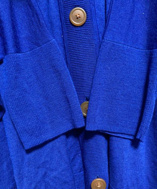 Vivienne Westwood RED LABEL（ヴィヴィアンウエストウッドレッドレーベル）Vivienne Westwood RED LABEL (ヴィヴィアンウエストウッドレッドレーベル) ポンチョカーディガン ブルー サイズ:00の古着・服飾アイテム