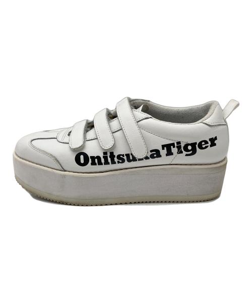 Onitsuka Tiger（オニツカタイガー）Onitsuka Tiger (オニツカタイガー) DELEGATION CHUNK W ホワイト サイズ:25.5の古着・服飾アイテム