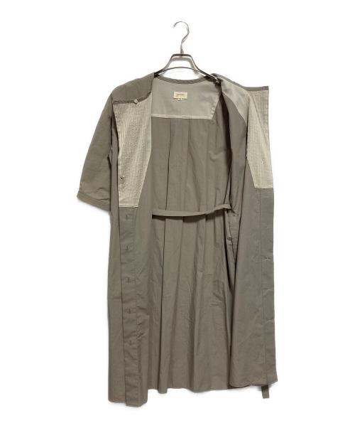 genten（ゲンテン）genten (ゲンテン) ブラウスワンピース オリーブ サイズ:38の古着・服飾アイテム