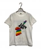 SCREEN STARSスクリーンズスターズ）の古着「プリントTシャツ」｜ホワイト