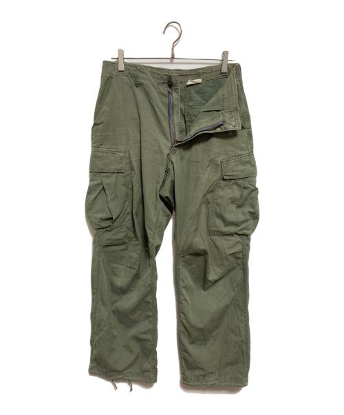 US ARMY（ユーエスアーミー）US ARMY (ユーエスアーミー) 60s ジャングルファティーグパンツ オリーブ サイズ:下記参照の古着・服飾アイテム