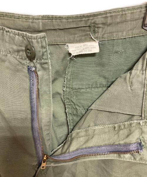 US ARMY（ユーエスアーミー）US ARMY (ユーエスアーミー) 60s ジャングルファティーグパンツ オリーブ サイズ:下記参照の古着・服飾アイテム