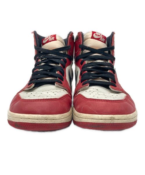NIKE（ナイキ）NIKE (ナイキ) Air Jordan 1 High OG LOST & FOUND レッド×ホワイト サイズ:27㎝の古着・服飾アイテム