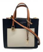 MARC JACOBSマークジェイコブズ）の古着「2WAYショルダーバッグ」｜ブラック×ベージュ