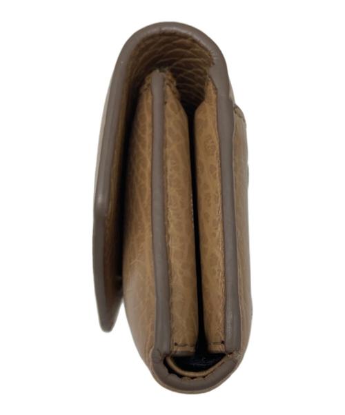 Maison Margiela（メゾンマルジェラ）Maison Margiela (メゾンマルジェラ) 3つ折り財布 ブラウンの古着・服飾アイテム