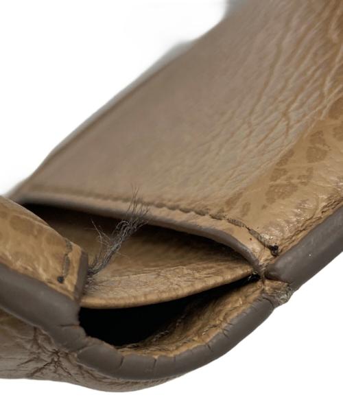 Maison Margiela（メゾンマルジェラ）Maison Margiela (メゾンマルジェラ) 3つ折り財布 ブラウンの古着・服飾アイテム