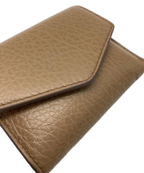Maison Margiela（メゾンマルジェラ）Maison Margiela (メゾンマルジェラ) 3つ折り財布 ブラウンの古着・服飾アイテム