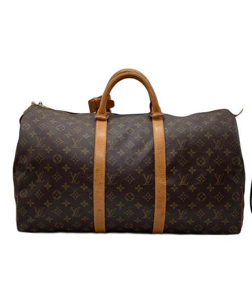 LOUIS VUITTON（ルイ ヴィトン）LOUIS VUITTON (ルイ ヴィトン) キーポル50 トラベルバッグ ブラウンの古着・服飾アイテム
