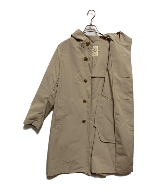 Traditional Weatherwear（トラディショナルウェザーウェア）Traditional Weatherwear (トラディショナルウェザーウェア) CHRYSTONフーデッドコート ベージュ サイズ:34の古着・服飾アイテム