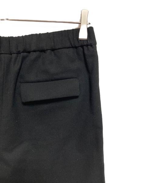 SLOBE IENA（スローブ イエナ）SLOBE IENA (スローブ イエナ) ウール混ドロストイージースラックス ブラック サイズ:40の古着・服飾アイテム