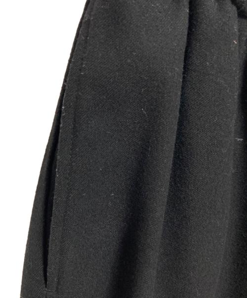 SLOBE IENA（スローブ イエナ）SLOBE IENA (スローブ イエナ) ウール混ドロストイージースラックス ブラック サイズ:40の古着・服飾アイテム