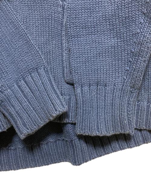 ebure（エブール）ebure (エブール) Ron Herman (ロンハーマン) クルーネックニット ブルー サイズ:-の古着・服飾アイテム