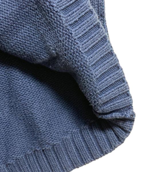 ebure（エブール）ebure (エブール) Ron Herman (ロンハーマン) クルーネックニット ブルー サイズ:-の古着・服飾アイテム