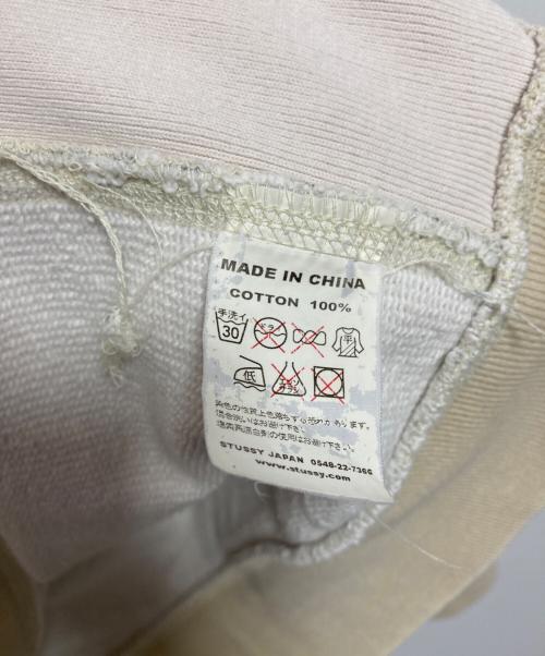 stussy（ステューシー）stussy (ステューシー) 総柄スウェット ベージュ サイズ:Lの古着・服飾アイテム