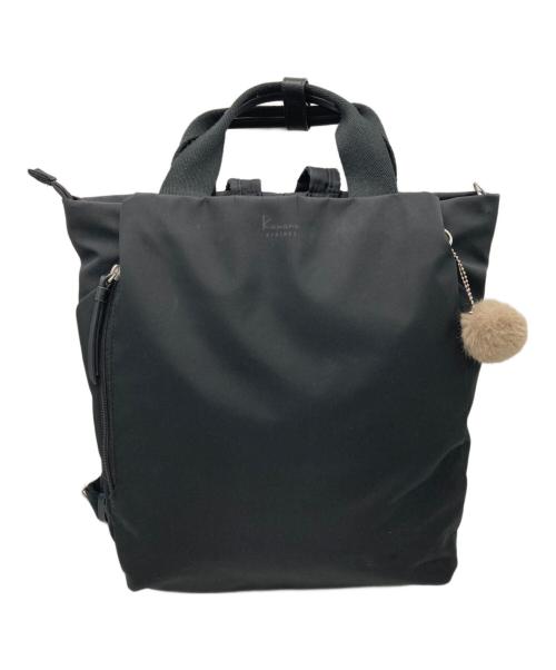 Kanana project（カナナプロジェクト）Kanana project (カナナプロジェクト) DYLサリール2 2WAYリュック ブラックの古着・服飾アイテム