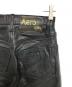 中古・古着 aero (エアロ) レザーパンツ ブラック サイズ:SIZE 71cm (W28)：5000円
