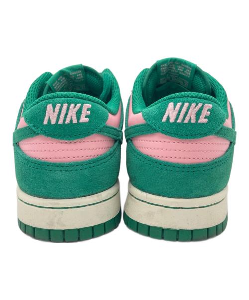 NIKE（ナイキ）NIKE (ナイキ) DUNK LOW RETRO SE グリーン×ピンク サイズ:26cmの古着・服飾アイテム