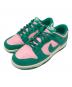 NIKE（ナイキ）の古着「DUNK LOW RETRO SE」｜グリーン×ピンク