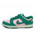 NIKE (ナイキ) DUNK LOW RETRO SE グリーン×ピンク サイズ:26cm：5000円