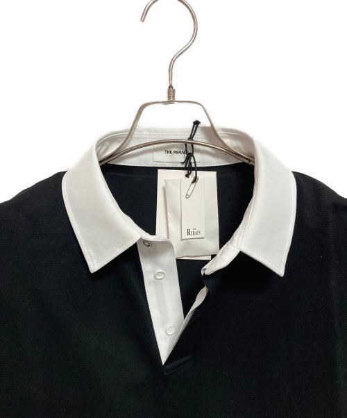 THE RERACS（ザ リラクス）THE RERACS (ザ リラクス) RERACS CLERIC POLO DRESS ブラック サイズ:38の古着・服飾アイテム