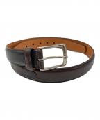 K.T.LEWISTONケーティールイストン）の古着「レザーベルト」｜ブラウン