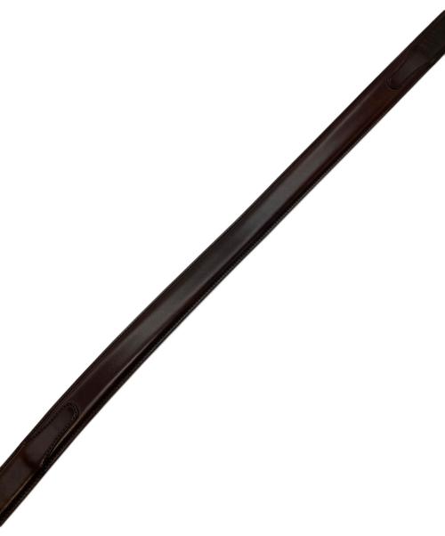 K.T.LEWISTON（ケーティールイストン）K.T.LEWISTON (ケーティールイストン) レザーベルト ブラウン サイズ:32/80の古着・服飾アイテム