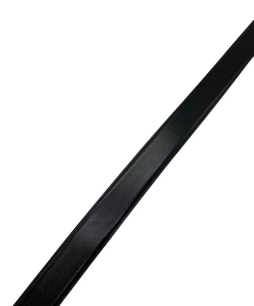 dunhill（ダンヒル）dunhill (ダンヒル) レザーベルト ブラック サイズ:42/107の古着・服飾アイテム