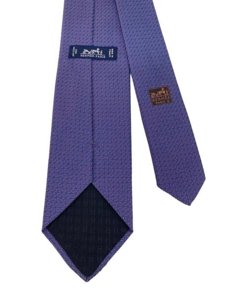 HERMES（エルメス）HERMES (エルメス) シルクネクタイ ブルー サイズ:下記参照の古着・服飾アイテム