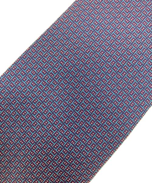 HERMES（エルメス）HERMES (エルメス) シルクネクタイ ブルー サイズ:下記参照の古着・服飾アイテム