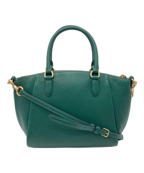 COACH（コーチ）COACH (コーチ) エリス サッチェル 2WAYバッグ グリーンの古着・服飾アイテム