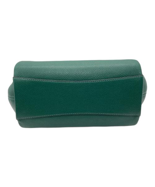 COACH（コーチ）COACH (コーチ) エリス サッチェル 2WAYバッグ グリーンの古着・服飾アイテム