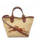 LONGCHAMP（ロンシャン）の古着「パニエ プリアージュ TOP HANDLE BAG S」｜ベージュ