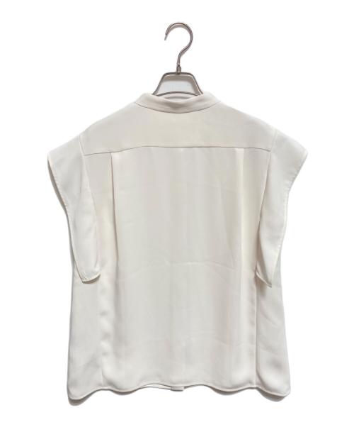 Noble（ノーブル）Noble (ノーブル) スクエアースリーブフロントオープンブラウス アイボリー サイズ:下記参照の古着・服飾アイテム