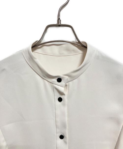 Noble（ノーブル）Noble (ノーブル) スクエアースリーブフロントオープンブラウス アイボリー サイズ:下記参照の古着・服飾アイテム