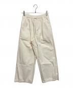 IENAイエナ）の古着「ダンプマリンイージーパンツ」｜アイボリー