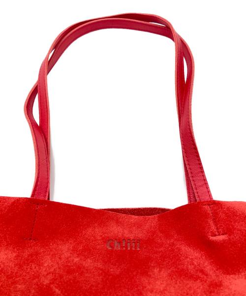 Ch!iii（チー）ch!iii (チー) Combi Tote レッドの古着・服飾アイテム