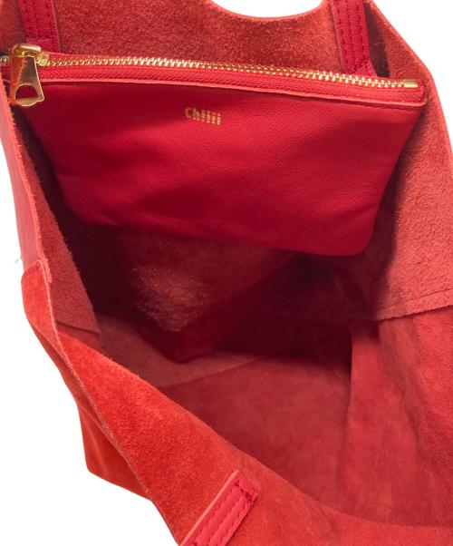 Ch!iii（チー）ch!iii (チー) Combi Tote レッドの古着・服飾アイテム