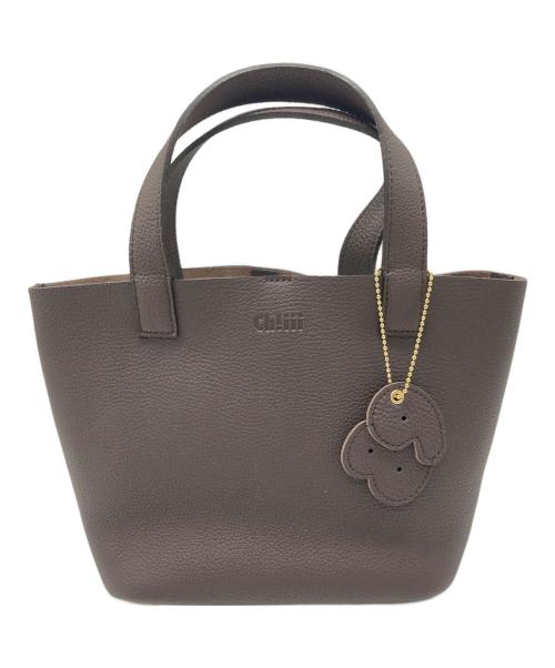 Ch!iii（チー）Ch!iii (チー) Peringer Tote ブラウンの古着・服飾アイテム