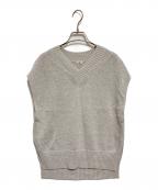 IENAイエナ）の古着「テープヤーン ジレ」｜グレー