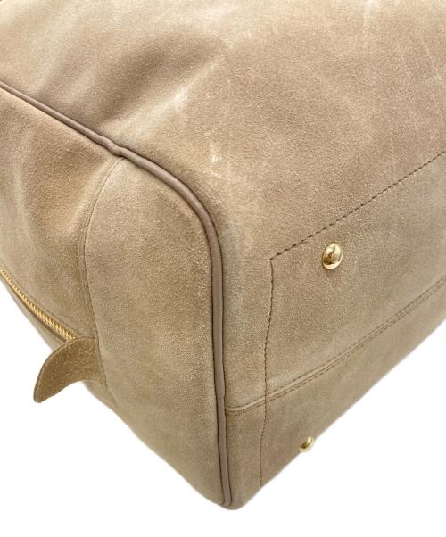 Ch!iii（チー）Ch!iii (チー) Suede Big Boston ベージュの古着・服飾アイテム